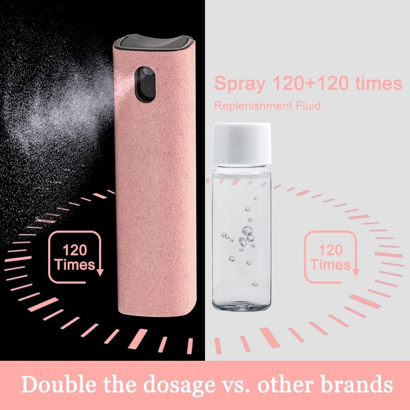 walrfid Touchscreen Mist Cleaner Spray, Electronic Screen Cleaner for TV, Laptop, Tablet, PC, Computer Monitor LCD Flat Screens, Eyeglasses - Pink - Image 5
